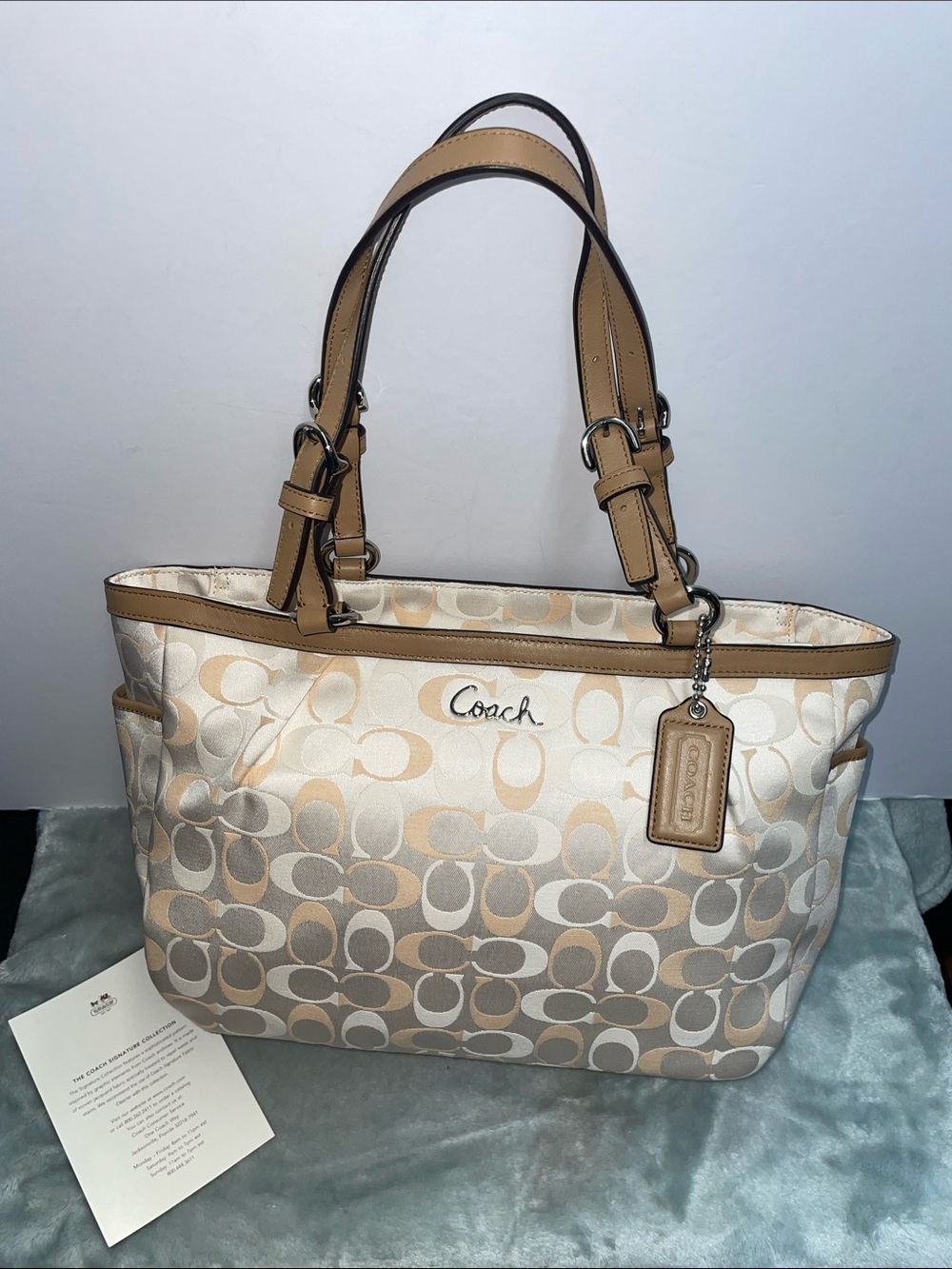 Coach ‘Gallery’ E/W Signature Tote